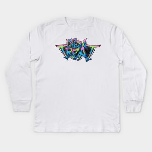 Life is a Treat Graffiti Kids Long Sleeve T-Shirt